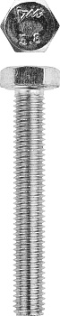 ЗУБР ГОСТ 7798-70, кл. пр. 5.8, M8 х 80 мм, цинк, 5 кг, болт (303080-08-080)