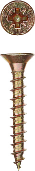 ЗУБР СУ-Ж, 160 х 6.0 мм, желтый цинк, 4 шт, универсальный саморез (4-300397-60-160)