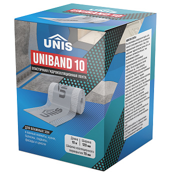 Гидроизоляционная лента UNIS Uniband10 10 м 4607005185792