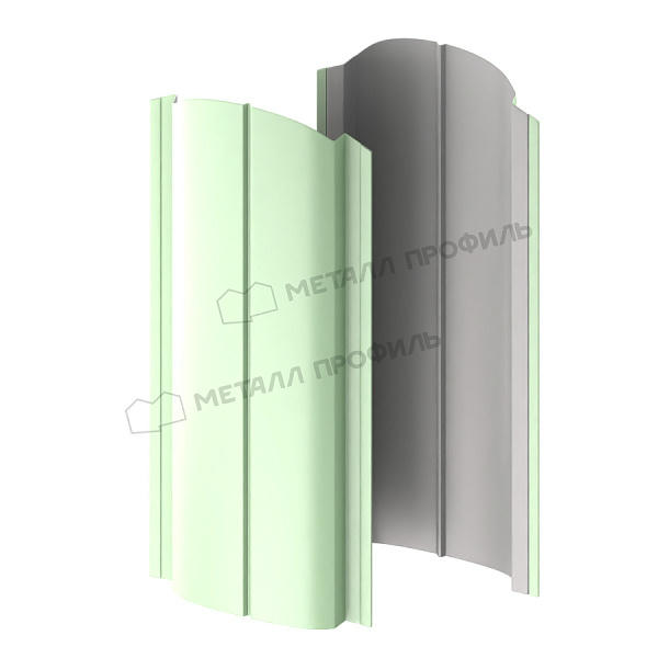 Штакетник металлический МЕТАЛЛ ПРОФИЛЬ ELLIPSE-O 19х126 NormanMP (ПЭ-01-6019-0.5) (287421)