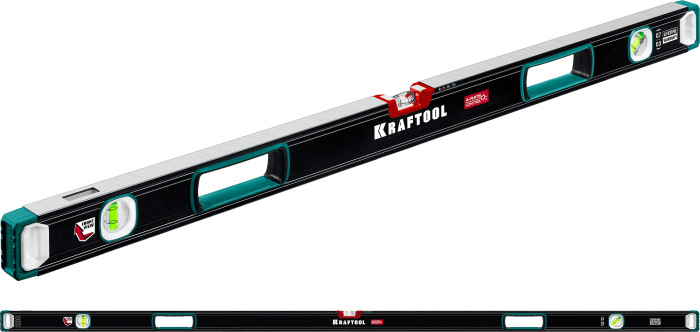 KRAFTOOL A-RATE CONTROL, 2000 мм, точность 0.3 мм/м, с инновационным зеркальным глазком, сверхпрочны