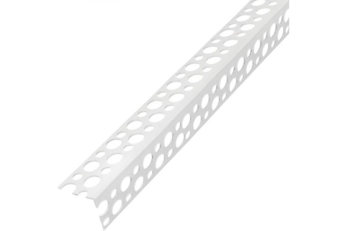 Уголок штукатурный ПВХ ЕвроУгол Идеал 4мм, 3м