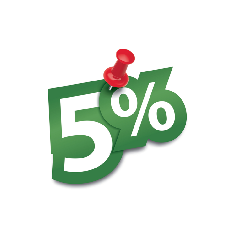 -5% на первый заказ через корзину