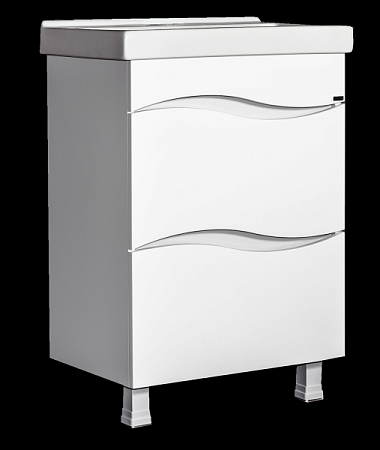 Тумба напольная СМАЙЛ 60, 2 ящика