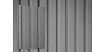 Сайдинг Рейка Grand Line Standart серый (3,0м)