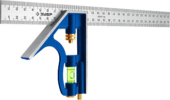 Комбинированный многофункциональный угольник ЗУБР Профессионал 300 мм 3436_z02