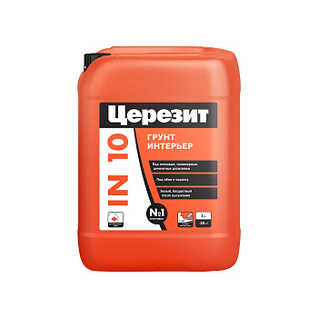 Грунтовка интерьерная Церезит IN 10 5л