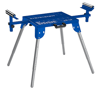 ЗУБР СМР-600, (925-1835)x460х825 мм, монтажный стол складной с роликовыми опорами, Профессионал (387