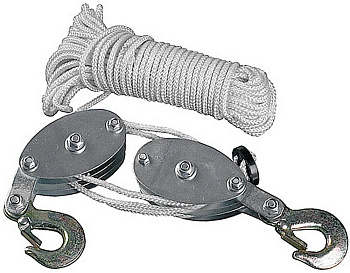 Полиспаст STAYER подъем до 3 м, вес до 200 кг 50501