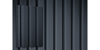 Сайдинг Рейка Grand Line Acryl графит (3,0м)