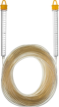 Гидроуровень с усиленной измерительной колбой большого размера, d 8мм, 25м STAYER 3486-06-25