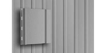 Сайдинг Вертикальный Grand Line Standart серый (3,0м)