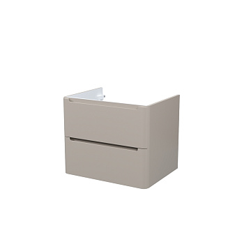 Тумба подвесная, 60 см, капучино, Edifice, IDDIS, EDI60C0i95 подходит умыв. 0106000i28