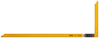 Цельнометаллический угольник STAYER METER 1000x370 мм, из пружинной стали 3438-100