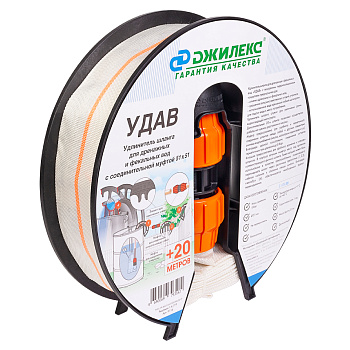 Удлинитель шланга дренажного 51 ''УДАВ'' 20м на катушке с муфтой 51х51 ДЖИЛЕКС 9034/9116