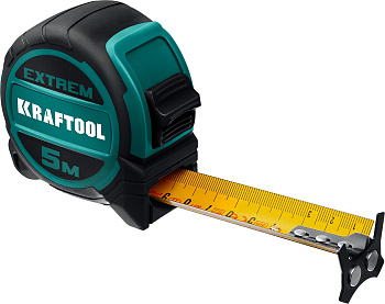 Рулетка со сверхшироким полотном KRAFTOOL Extrem 5м х 32мм 34127-5