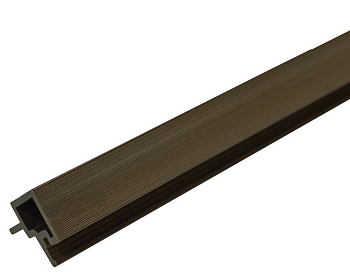 Угловой профиль CM Wall 3000х56х49мм цвет walnut (орех)