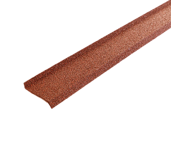 Планка цокольная Grand Line гранулят 20х85х1250 красный кирпич
