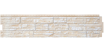 Панель ЯФАСАД Grand Line Крымский сланец Classic слоновая кость