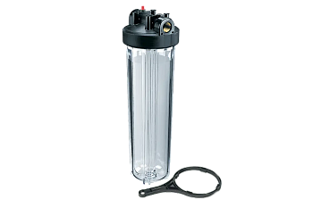 Колба UNIPUMP BIG BLUE CFC-20BB01C прозрачная, без картриджа 53211