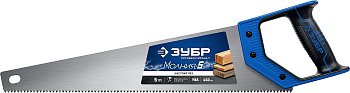 ЗУБР Молния-5, 450 мм, ножовка по дереву, Профессионал (15075-45)