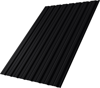 Профнастил С10R Grand Line 0,45 Drap СТ RAL 9005 черный