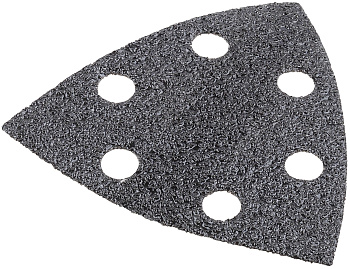 Треугольник шлиф. URAGAN ″Универсальный-оптимален для твердых пород дерева″ 6 отв, для ДШМ, P320, 93