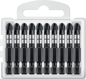 Ударные биты KRAFTOOL Impact PH 3, 50 мм, 10 шт (26191-3-50-S10)