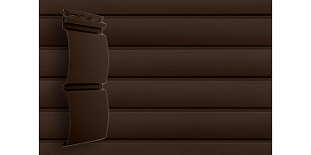 Сайдинг Блок-хаус Grand Line Acryl темный дуб (3,0м)