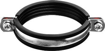 ЗУБР 3″, цинк, 6 шт, трубный хомут с гайкой (37850-87-94)