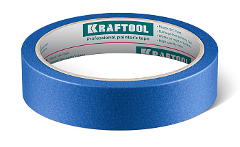 KRAFTOOL #100 Perfect 25 мм х 30 м, для гладких и шероховатых поверхностей, малярная лента (12101-25