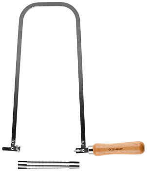 ЗУБР 130 х 300 мм, 7 предм, ручной лобзик (15270-H7)