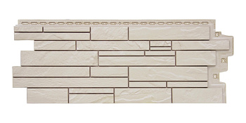 Фасадная панель Grand Line Скала Classic молочный