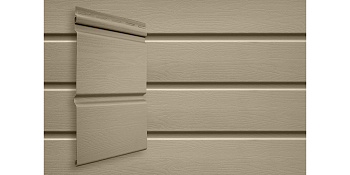 Сайдинг Double-брус Grand Line Standart бежевый (3,0м)