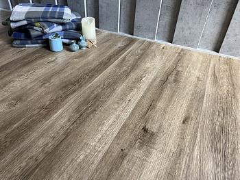 Виниловый пол с подложкой Lamiwood QUARTZWOOD (Дуб Кросби; класс 43; 5 мм; микрофаска; площадь упако