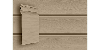 Сайдинг Natural-брус Grand Line Standart бежевый (3,0м)