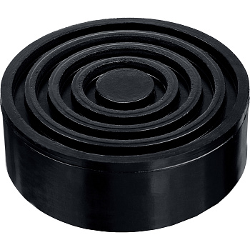 Опора резиновая для домкрата РШ-35, D105 / H35 мм, Профессионал Зубр 43005-35