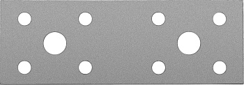 ЗУБР КП-2.5, 100 x 35 x 2.5 мм, цинк, крепежная пластина (31023-100)