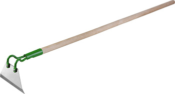 РОСТОК 90 х 50 х 1290 мм, трапециевидный профиль, нержавеющая сталь, деревянный черенок высш. сорт,