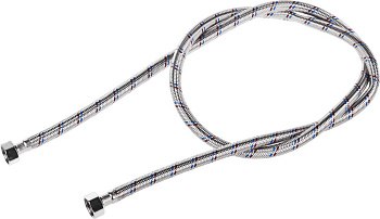 STAYER 1/2″, 1.5 м, гайка-гайка, гибкая подводка для воды, Professional (51015-G/G-150)