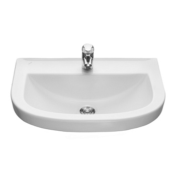 Умывальник Santeri Pro 57 белый (без пьедестала)