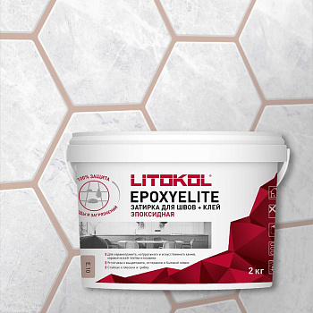 Эпоксидный состав для укладки и затирки мозаики LITOKOL EpoxyElite E.10 КАКАО 482320003