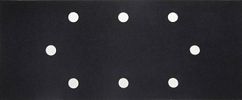 Лист шлиф. универсал. URAGAN ″Оптимален для твердых пород дерева″ 8 отверстий по линии, для ПШМ, P18