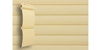 Сайдинг Блок-хаус Grand Line Standart ванильный (3,0м)