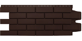 Фасадная панель Grand Line Клинкерный кирпич Classic шоколадный