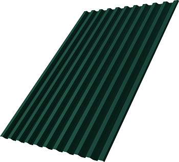 Профнастил С21R Grand Line 0,7 ПЭ слим RAL 6005 зеленый мох