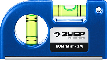 Магнитный уровень ЗУБР Компакт2-М 85 мм 34551