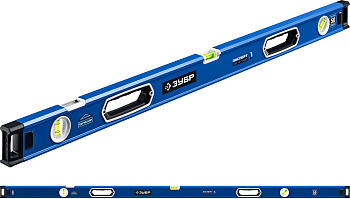 Магнитный уровень ЗУБР Эксперт-М с зеркальным глазком, 2000 мм 34572-200