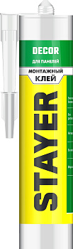 Монтажный клей для молдингов STAYER Professional 280мл 41327