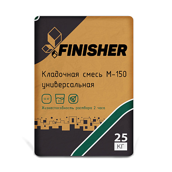 Смесь сухая Finisher M-150 25 кг универсальная